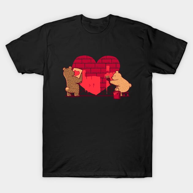 Building Our Love T-Shirt by Tobe_Fonseca